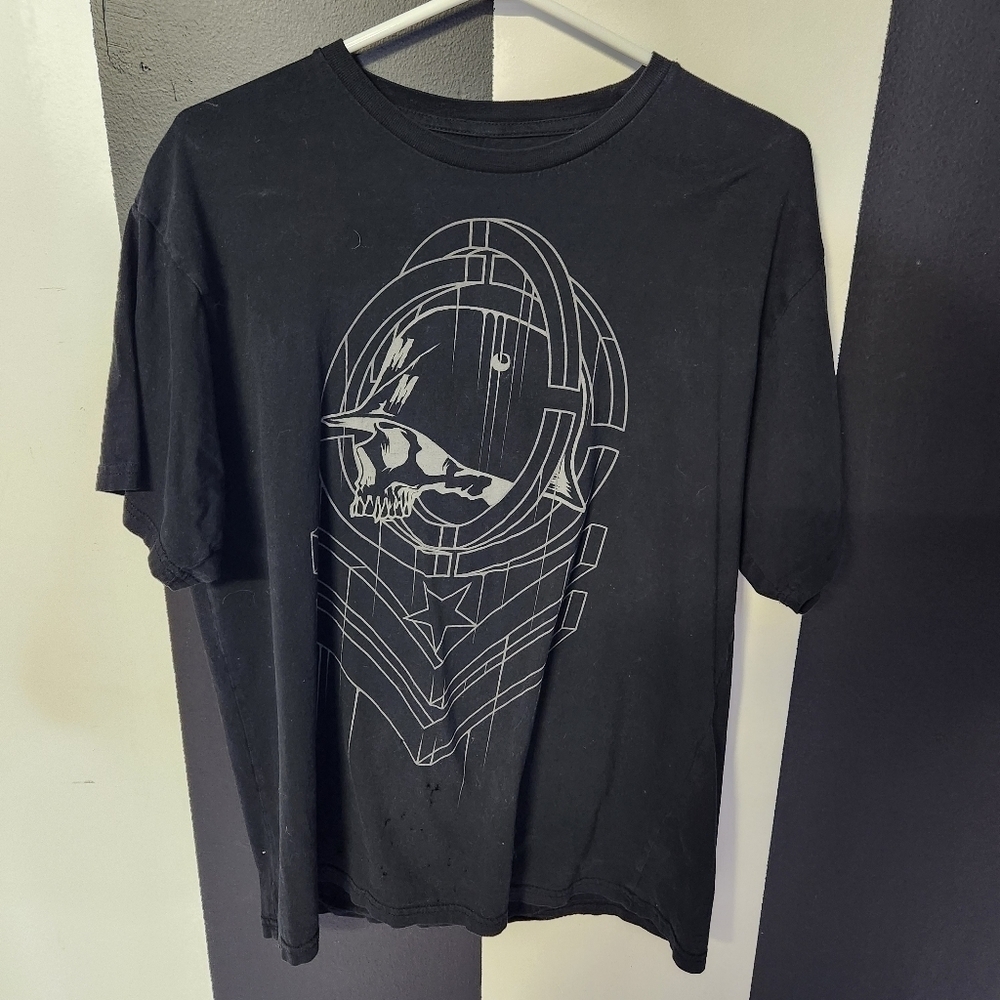 Metal Mulisha skull graphic tee